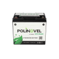 Poliovel 12V Lifepo4 Batterie 12 volts pour RV Trailer Ion Motorhome Van Solar Boat Motor Marine Trolling Lithium 50AH